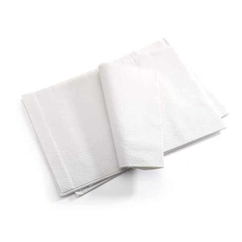 MediChoice Drape Sheets, Stretcher, 2-Ply Tissue, 40 Inch x 48 Inch, White (Case of 100) in Saudi Arabia