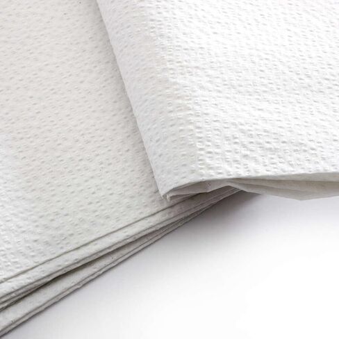 MediChoice Drape Sheets, Stretcher, 2-Ply Tissue, 40 Inch x 60 Inch, White (Case of 100) in Saudi Arabia