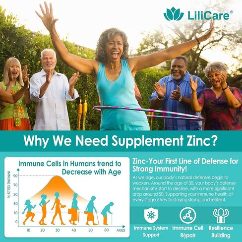 Fermented Zinc Gummies 50mg, Quercetin, Bromelain, Vitamin C & D3, Superior Absorption Zinc Supplements for Women & Men, Immune, Powerful Antioxidant, Zinc Picolinate Alternaitive, Sugar Free, 2 Pack in Kuwait