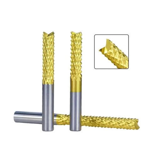 D10x32x75L PCB Corn End Mill Shank Milling Cutter Titanium Coated CNC Router Bits Milling Bit Carbide End Mill VXAXPOHZA in Saudi Arabia