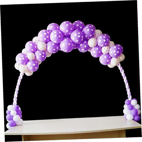 Uonlytech Balloon Arch Kit with Base and Clips for Birthday and Graduation Party Decoration Portable Table Balloon Stand with 10 Poles and 25 Connectors in Saudi Arabia