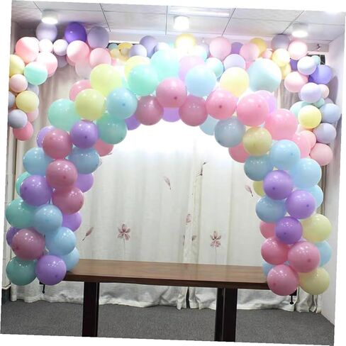 Uonlytech Balloon Arch Kit with Base and Clips for Birthday and Graduation Party Decoration Portable Table Balloon Stand with 10 Poles and 25 Connectors in Saudi Arabia