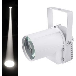 Disco Ball Light, 3W Led White PinSpot for Light up Mirro Ball, Pin spot DJ Stage Lights (White Shell) in Kuwait