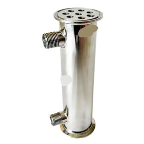 Dephlegmator 2 "51mmOD64mm مكثف ارتداد مع 1/2" ارتفاع خيط الذكور 200 مم داخل 8 أنابيب لعمود التقطير in Kuwait