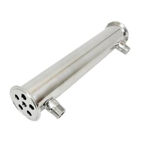 2 بوصة 51 مم (OD64 مم) مزيل البلغم، الارتجاع، مكثف التقطير. الطول 300 مم، مع مداس ذكر 1/2 بوصة، فولاذ 304 in Kuwait