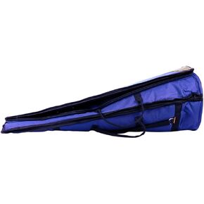Luxshiny Thickened Oxford Cloth Trombone Storage Bag Lightweight Portable Musical Instrument Case for Beginners with Backpack and Handheld Carry Options Protective and Design in Blue in Kuwait