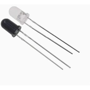 IR333C-A PD333-3B PT334-6B 5mm Transmitter Receiver Tube 10Pcs(IR333C-A) in Kuwait