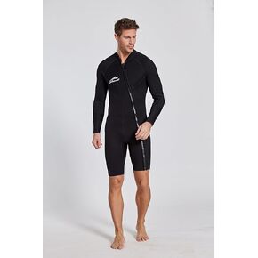 بدلة غوص من النيوبرين مقاس 3 مم للرجال من Sbart، تحافظ على الدفء والراحة، بدلة غوص كاملة للرجال البالغين للغوص والغطس وركوب الأمواج والسباحة والتجديف والتجديف SUP لجميع الرياضات المائية in Kuwait