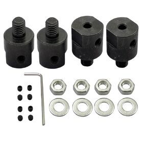 4 Sets M6 8mm Motor Shaft Coupling,Motor Shaft Coupler Sleeve Coupling Chuck Adapters for Saw Blade Connection Joints Power Tool Accessories in Kuwait