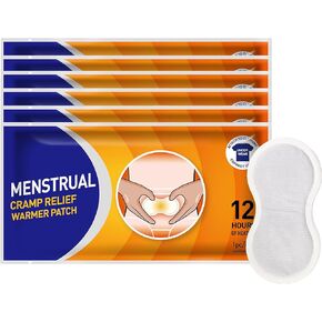 وسادة تدفئة لفترة الحيض - رقع حرارية للتشنجات وتخفيف آلام الظهر - 6 قطع من وسادات تدفئة الدورة الشهرية in Kuwait