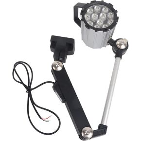 مصباح عمل LED، ذراع طويل قابل للتعديل من سبائك الألومنيوم بقدرة 12 وات 24 فولت مع تصميم تلسكوبي قابل للطي للاستخدام في ورشة العمل in Kuwait