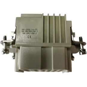 موصل مستطيل للخدمة الشاقة HDC HK-008/24 HK سلسلة 8 دبوس 16A و24 دبوس 10A أنثى التوصيل in Kuwait