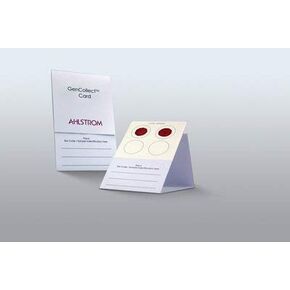 8.560.0002.B-N Borosilicate Glass Specimen Collection Card, GenCollect, 4 Spot (Pack of 100) in Saudi Arabia