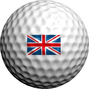 Golfdotz - قاعدة USGA تتوافق مع علامات كرة الجولف وملصقات كرة الجولف لعلامة الكرات ، ولم تعد تلطيخًا من الطوابع والهدايا لاعبي الغولف والآباء والمتقاعدين ، (مجموعة العلم ؛ 32 قلة) in Kuwait