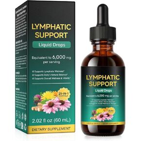 FANSHI Lymphatic Drainage Drops – Advanced Botanical Formula with 16 Herbs & Liposomal Delivery – Supports Immune Health – Maximum Absorption & Vegan in Kuwait