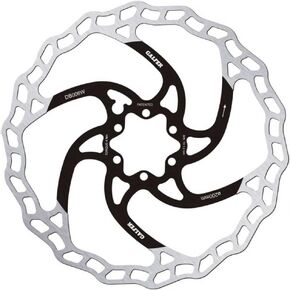 Galfer 200mm Rotor, 6-Bolt, 2.0mm, Black/Silver in Kuwait