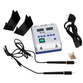 Electric Waxer Carving Knife Machine Double Pen and 6 Wax Tip Pot for Dental Lab in Kuwait