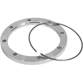 محول فراغ حلقة مسمار قابل للتدوير ISO-LF80 - أنبوب لحام غير مثبت بمسامير مقاس 89 مم إلى شفة ISO-F، 304 من الفولاذ المقاوم للصدأ، 8 فتحات مسامير in Kuwait