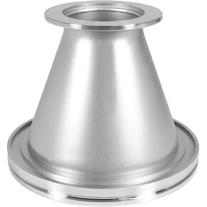 محول تخفيض مخروطي من الفولاذ المقاوم للصدأ ISO-KF NW-40 إلى ISO-LF NW-100، حجم الحافة KF-40 إلى ISO-160، تجهيزات التفريغ (KF-16 ISO80) in Saudi Arabia