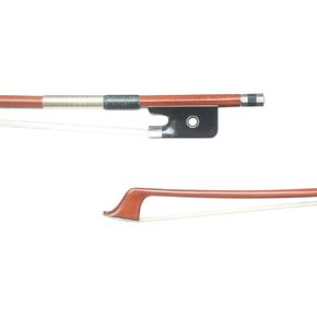 قوس التشيلو مقاس 4/4، خشب بيرنامبوكو، شكل دائري، وزن مثبت من النيكل الفضي 78-80 جم in Kuwait