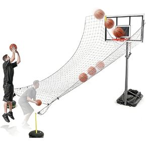 Versatile Shooting Rebounder Device - Perfect for Practicing Free Throws, Long-Range Shots, and Game-Like Scenarios in Any Setting in Kuwait