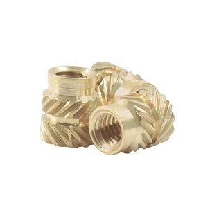 50 PCS 1/4" Heat Inserts 1/4"-20x8x8 Brass Threaded Inserts 3D Printing Knurled Nuts, Metric Nuts for 3D Printing and Components in Kuwait