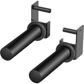 EVERYMATE Power Rack & Squat Rack Attachments Olympic Weight Plate Holder – Fits 2x2,2.3x2.3,3x3 Inch Tubes, 1" or 5/8" Hole – Bumper Plate Storage in Kuwait