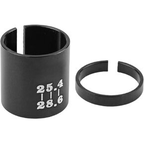 2-Pack Bike Stem Reducer Shims,1-1/8" to 1" Steerer Tube Adapter Headset Spacer for Road MTB Fork Conversion in Kuwait