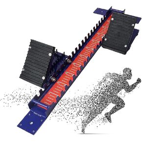 Multi Function Starting Block, Adjustable Track and Field Block for Sprinter Athlete, Lightweight Aluminum Alloy Starting Block, Adjustable 8 Angle in Kuwait
