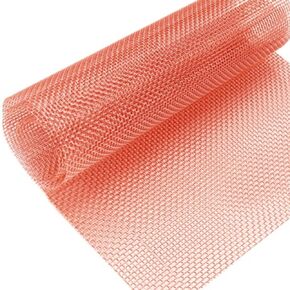 99.9% Pure Copper Screen Woven Mesh Screen 20 Mesh Copper Mesh Screen,Size 16" x 47" in Kuwait