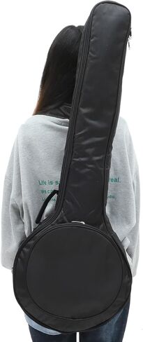 ibasenice Waterproof 5 String Banjo Backpack Thickened Oxford Cloth Case with Adjustable Double Shoulder Straps for Outdoor Travel and Music Storage 39X14X4 Inches in Saudi Arabia