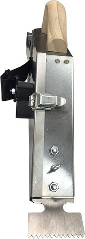 Drywall Taping Banjo – Semi-Automatic Even Flow Design | Advance Equipment MFG Co. | Stainless Steel, Curved Belly, Tape Cutter Style | 100+ Years Family Owned USA Made in Kuwait