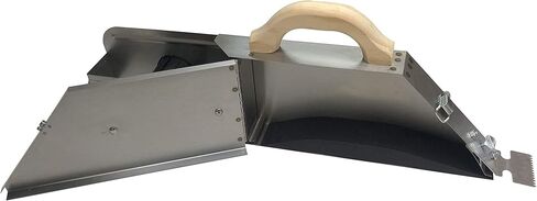 Drywall Taping Banjo – Semi-Automatic Even Flow Design | Advance Equipment MFG Co. | Stainless Steel, Curved Belly, Tape Cutter Style | 100+ Years Family Owned USA Made in Kuwait