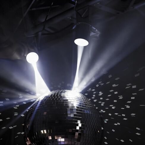 Disco Ball Light, 3W Led White PinSpot for Light up Mirro Ball, Pin spot DJ Stage Lights (White Shell) in Kuwait