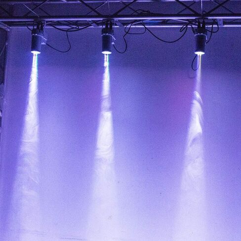 Disco Ball Light, 3W Led White PinSpot for Light up Mirro Ball, Pin spot DJ Stage Lights (White Shell) in Kuwait