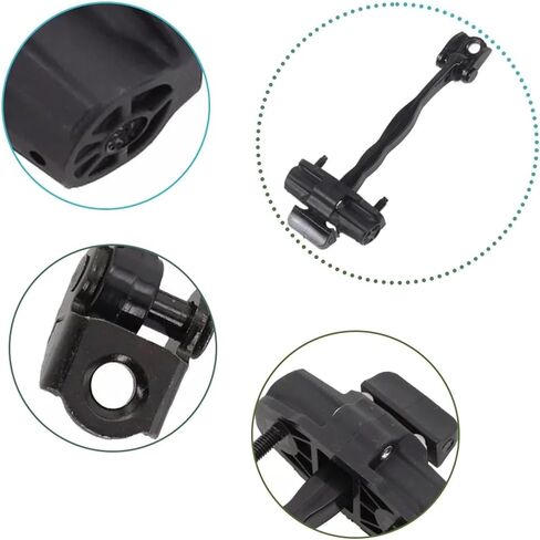 Car Door Hinge Check Strap, Door Check Strap, for Focus 2012 2013 2014 2015 2016 2017 Car Front/Rear Door Limiter Doors Hinge Stop Check Strap Limit Left Hand Drive Door Check Strap Link Stop in Saudi Arabia