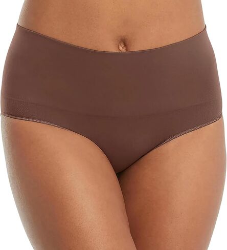 SPANXshape Everyday Shaping Brief - Core Control Shapewear Underwear - Invisible Under Clothes - Seamless Design - Linen - X-Large in Kuwait