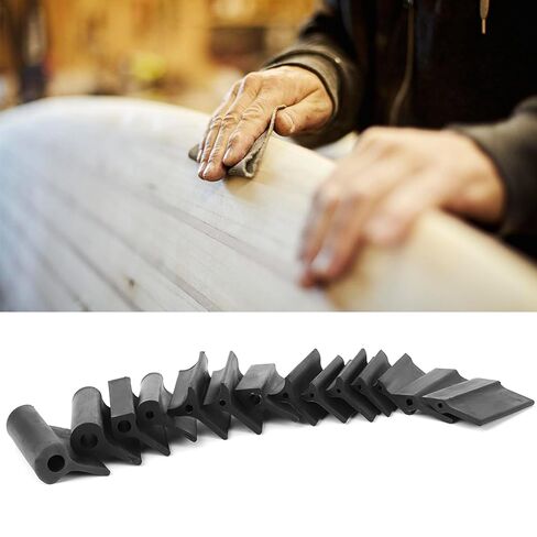 21 Profile Contour Sanding Grips, 14 Pcs Flexible Contour Sanding Pads, Rubber Sander Pads Easy Operation Sanding Blocks for Convex, Concave & Detail Sanding in Saudi Arabia
