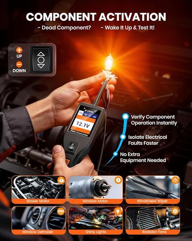 الماسح الضوئي ANCEL AD310 الكلاسيكي المحسن العالمي Obd II + جهاز اختبار حلبة السيارات ANCEL PB60 in Saudi Arabia