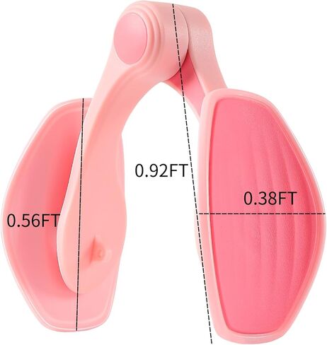 فخذ ماستر الورك مدرب كيجل التمارين ، أجهزة تمرين أرضية الحوض لذراع الساق ، معدات تمرين الفخذ الداخلية Kegel Products for Women Home Gym (Purple) in Kuwait