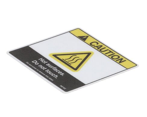 Bki Decal, Caution Hot Surfaces N0162 - Genuine OEM Replacement Part in Kuwait