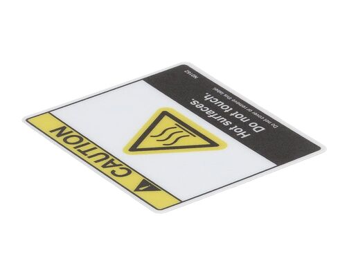 Bki Decal, Caution Hot Surfaces N0162 - Genuine OEM Replacement Part in Kuwait