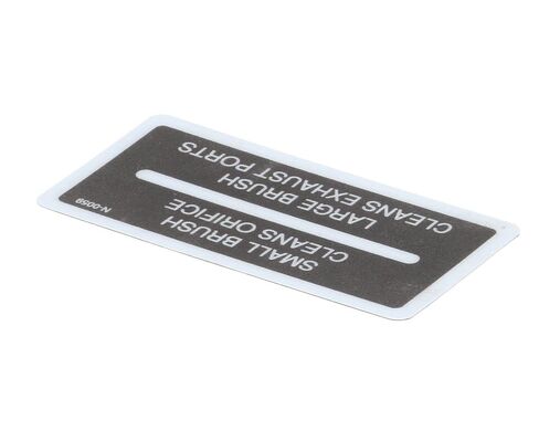 Decal, Small Brush/ N0059 - Genuine OEM Replacement Part in Kuwait