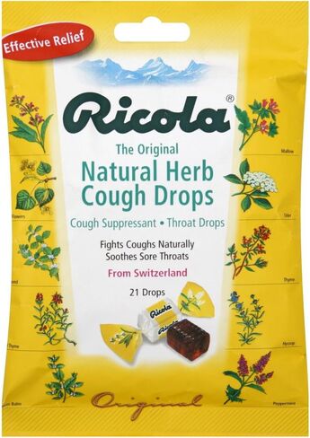 Ricola Original Herb Cough & Throat Drops, 21 ct in Saudi Arabia