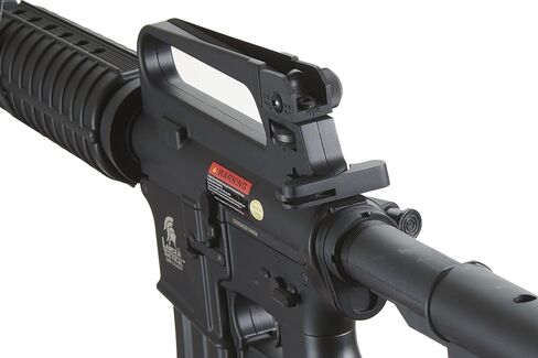 بندقية لانسر التكتيكية Gen I 400 FPS Airsoft M4 Commando M933 AEG مع بطارية وشاحن، 1000 طلقة 0.20 جرام BBS in Kuwait