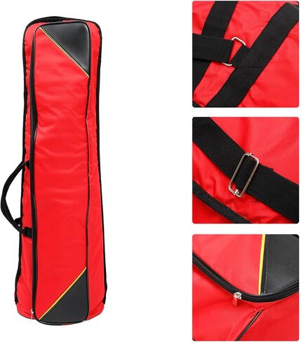 Luxshiny Oxford Cloth Trombone Bag Padded Storage Case with Double Shoulder Straps for Tenor Trombone Protection and Convenient Carrying in Kuwait