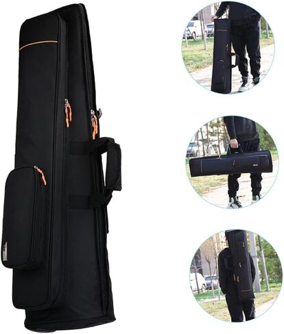 Double Shoulder Trombone Bag with High-density Oxford Cloth Large Capacity Storage for Tenor and Bass Trombone Protection Lightweight and Abrasion-resistant Carrying Case in Saudi Arabia