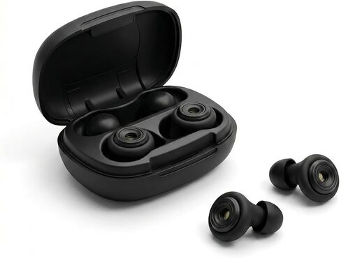 50dB Noise Cancelling Ear Plugs for Sleeping - Reusable High-Fidelity Earplugs for Snoring, Concerts, Travel, Side Sleepers, Silicone Ear Plugs with 10 Comfort Tips in Kuwait