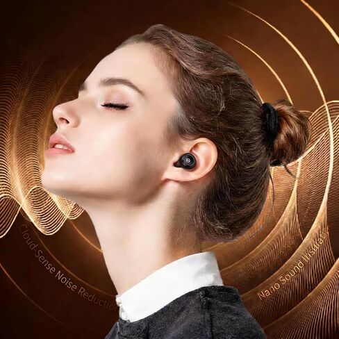 50dB Noise Cancelling Ear Plugs for Sleeping - Reusable High-Fidelity Earplugs for Snoring, Concerts, Travel, Side Sleepers, Silicone Ear Plugs with 10 Comfort Tips in Kuwait