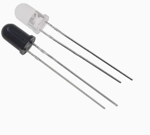 IR333C-A PD333-3B PT334-6B 5mm Transmitter Receiver Tube 10Pcs(IR333C-A) in Kuwait